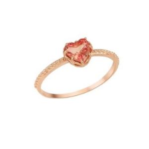 [로이드] 레드 러블리 하트 GOLD 반지 LRT19007T