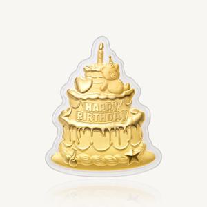 수앤진골드 케이크 골드바 24K 순금 0.2g