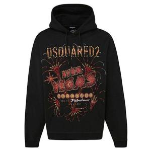 Dsquared2 라스베가스 프린트 드로스트링 후드티 S74GU0648S25516 900 TP944707948