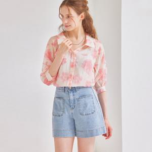 [매긴]박스 포켓 4부 데님 팬츠_PBMF5M1PT7400