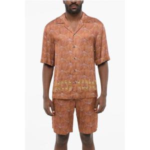 드리스 반 노튼 반팔 셔츠 241 020715 8139 301 Orange