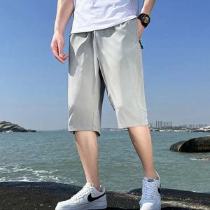 짐웨어 남성 트레이닝 7부 반바지 쿨링 하프팬츠 운동복