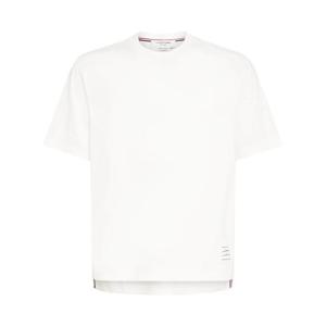 톰브라운 오버사이즈 코튼 티셔츠 82I-LA9001