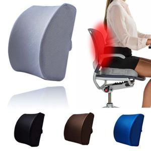 자동차허리쿠션 메모리폼 허리쿠션 의자등받이 지지대 차량용 받침대