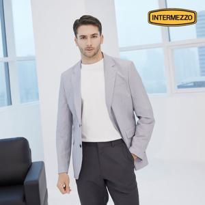 [인터메조] 25SS 워셔블 블레이저 자켓 라이트그레이 IMFSMBZ109