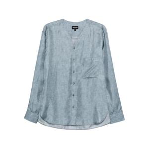 25 FW 조르지오아르마니 V넥 버튼 셔츠 GM001785TE16654 TP439918450