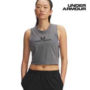 [언더아머(백)]UA 바시티 U 민소매 탱크 라운드 티셔츠 6006972-012