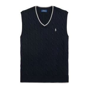 랄프로렌 브이넥 케이블 니트 베스트 710970288001 NAVY NAVY