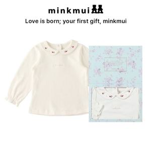 [밍크뮤]IV 골지아일렛티셔츠 35A1533003 35A15-330-03 출산백일돌선물