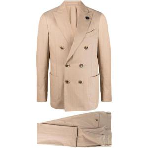 25 FW 라르디니 더블 브레스티드 로고 장식 수트 EP427AEEPSS60432 TP440047986