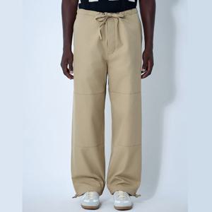 25 FW 비즈빔 Sharma 샤르마 드로스트링 웨이스트 캔버스 팬츠 베이지 0125105008014 BEI