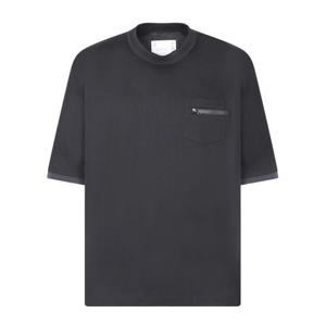 사카이 반팔 티셔츠 2403376M 001 Black