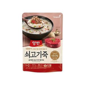 동원 양반 쇠고기죽 420g x 20개