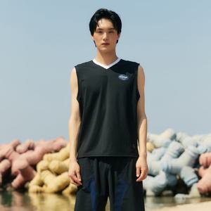 [아레나공식] 써니 스위머 슬리브리스 래쉬가드 A5BM1PR06BLK