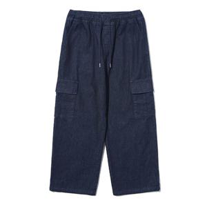 [유씨엘에이]남녀공용 풀밴딩 와이드 카고 데님 팬츠[UB3DP84]