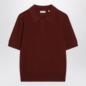 버버리 보르도스 울 폴로 셔츠 8112167168168 C3081