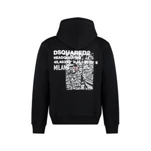 디스퀘어드2 후드 티셔츠 S74GU0826S25516900 black