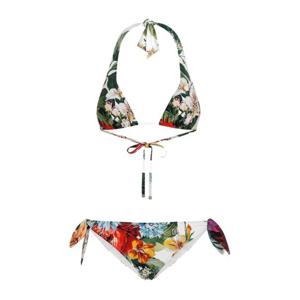 돌체앤가바나 플로럴 프린트 홀터넥 비키니 세트 O8A54J FSGFFH