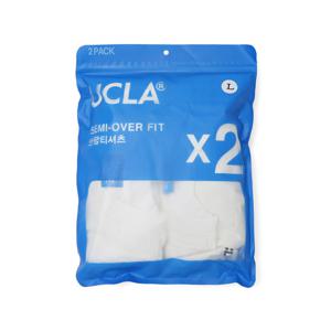 [유씨엘에이]2PACK 세미 오버핏 반팔 티셔츠[UBRST80]