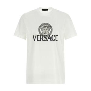 베르사체 반팔 티셔츠 10142261A100881W000 White Black