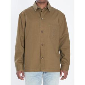 생로랑 긴팔 셔츠 4602699 838697 Y253W 3530 GREEN