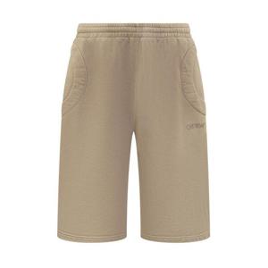 오프화이트 숏팬츠 OMCI017F23FLE002 6161 BEIGE