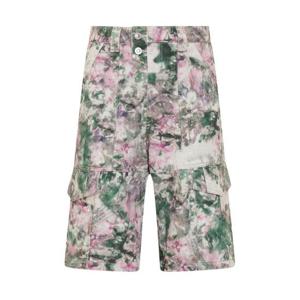 이자벨마랑 숏팬츠 23PSH0045HAA1H31H GRPK GREEN PINK