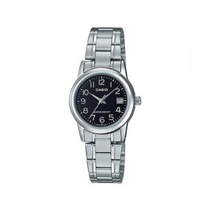 카시오 여성 메탈 손목 시계 LTP-V002D-1B