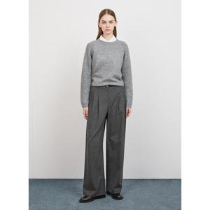 [시스티나][24 F/W] 울 혼방 스트라이프 와이드 팬츠 -AWWSLO41130