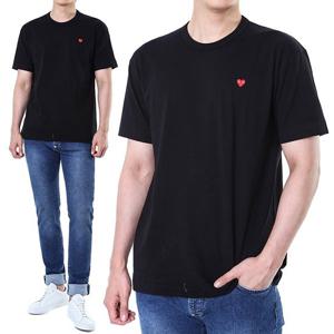 꼼데가르송 미니하트와펜 라운드 티셔츠 블랙/AX T304 051 1