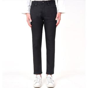 [플랙진]남성 베를린 D54 슬림 스트레이트 블랙 코팅진 데님 팬츠 (PJTO5BED543)