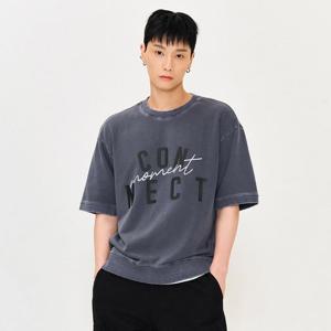 [체이스컬트][본사]남성 피그먼트 반팔 맨투맨 티셔츠-EERK5133B