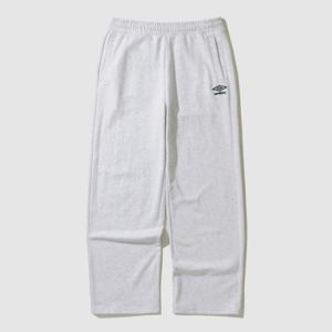 엄브로바지 LQC UP323CFP92-WMG 에센셜 루즈 스트레이트 팬츠 / WHITE MELANGE