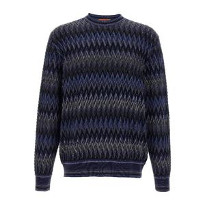 미쏘니 지그재그 패턴 스웨터 US25WN0EBR012Y S91P3