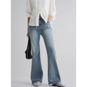 (325821LP3Q) [에잇세컨즈] 부츠컷 경량 데님  스카이 블루