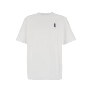 메종키츠네 반팔 티셔츠 PM00121KJ7025P100 White