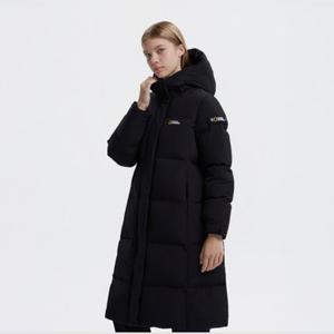 내셔널지오그래픽 N254WDW860 여성 카이만 프로 롱기장 구스다운 점퍼 BLACK