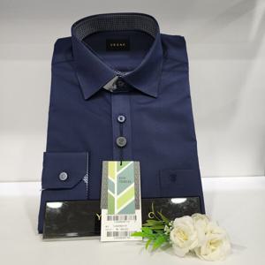 [예작]예작YYJ3SUR504 폴리레이온  카라배색 솔리드 일반핏  긴