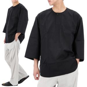 25SS 르메르 헨리 박시 반팔 티셔츠 TO1326 LF839 BK997