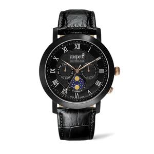 [마션틴트(잡화)][자스페로] 스위스메이드 클라시코 남성 가죽시계 CG405-12.LB