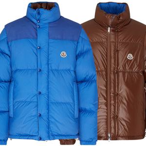 25 FW 몽클레어 Verone 베론 로고 리버서블 파이핑 콘솔 집업 다운 패딩