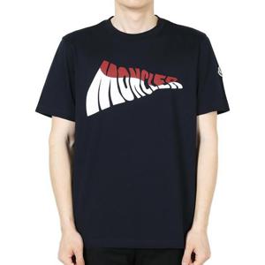 디몬트 몽클레어 남성 브렌디드 로고 코튼 반팔(네이비) 8C00058 89A17 7A9