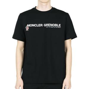 디몬트 몽클레어 남성 그래노블 레터링 로고 반팔(블랙) 8C00001 89AW1 999