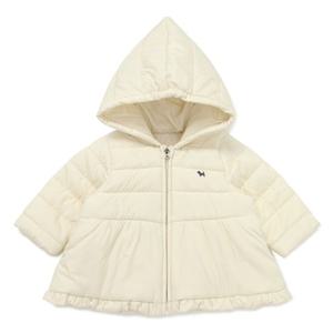 [블루독베이비8] 25FW (IV)큐트 프릴 패딩 점퍼 (45A1311304) (BLUEDOG BABY 유아 출산 백일 선물 도트 강