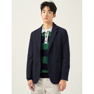 [빈폴멘] 프리미엄 저지 솔리드 재킷 - 네이비 (BC5811C03R)