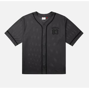 윌슨 메쉬 숏슬리브 셔츠 B1 W251001NJK40 CHR LGR