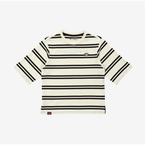 뉴발란스 키즈 7부 스트라이프 티셔츠 B1 NK9BF3102U 39 88 AC