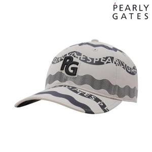 파리게이츠 (531E3CPA21BG) 공용 PG 자수 웨이브 프린팅 UV컷 볼캡