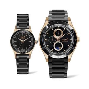 [마션틴트(잡화)][자스페로] 공식수입 스위스메이드 커플 메탈시계 SG405-71/SG405-11