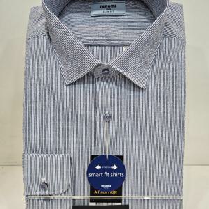 [레노마셔츠]서커 스트라이프 슬림핏 RNSSLP151_DG